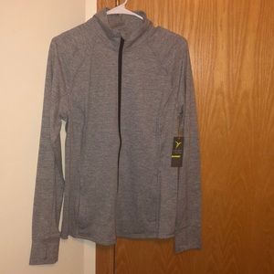 Old Navy Active Grey Zip Up NWT, Size L